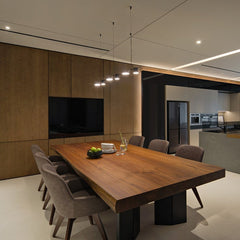 Counterpoint 6-Light Linear LED Pendant by SONNEMAN - Adjustable Arms, Warm 3000K Glow, Energy Efficient