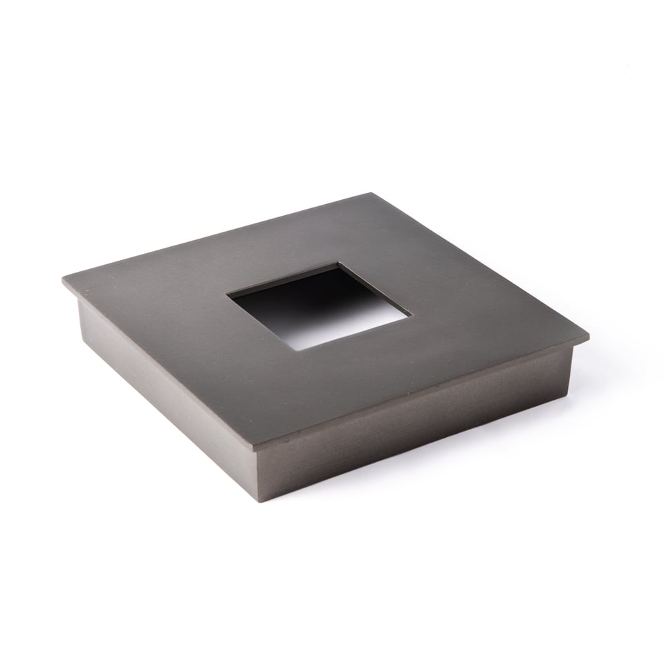 Hubbardton Forge 390019 Aluminum Cover Cap for 2" Square Bollards - Durable & Versatile Finish Options