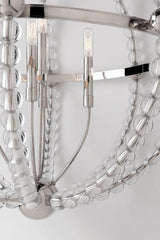 Danville Chandelier 3-Light by Hudson Valley Lighting – Dimmable, Aged Brass or Polished Nickel Finish