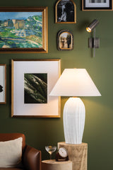 Deacon Table Lamp 31.5" Height by Troy Lighting - Hand-Crafted Ceramic, Energy-Efficient, Dimmable
