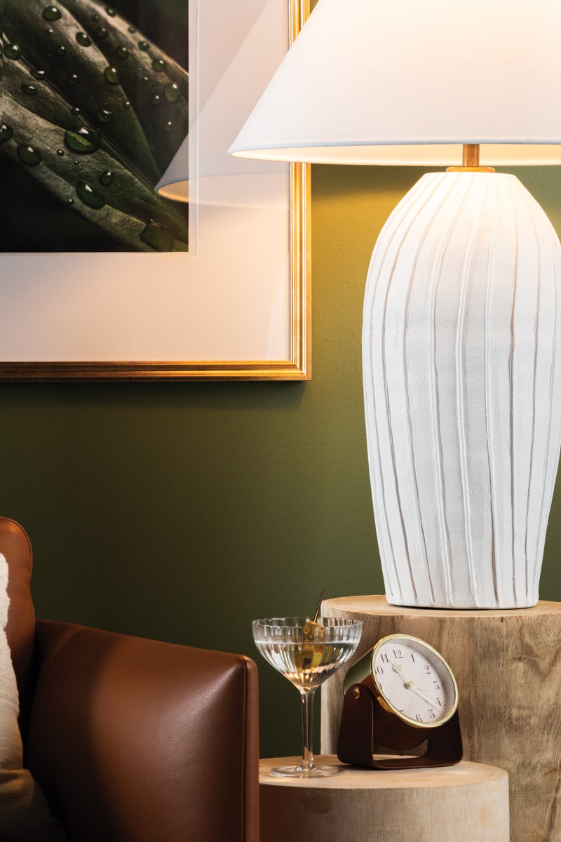 Deacon Table Lamp 31.5" Height by Troy Lighting - Hand-Crafted Ceramic, Energy-Efficient, Dimmable