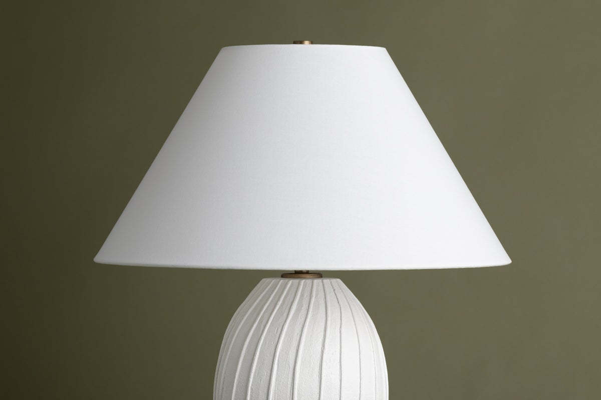 Deacon Table Lamp 31.5" Height by Troy Lighting - Hand-Crafted Ceramic, Energy-Efficient, Dimmable