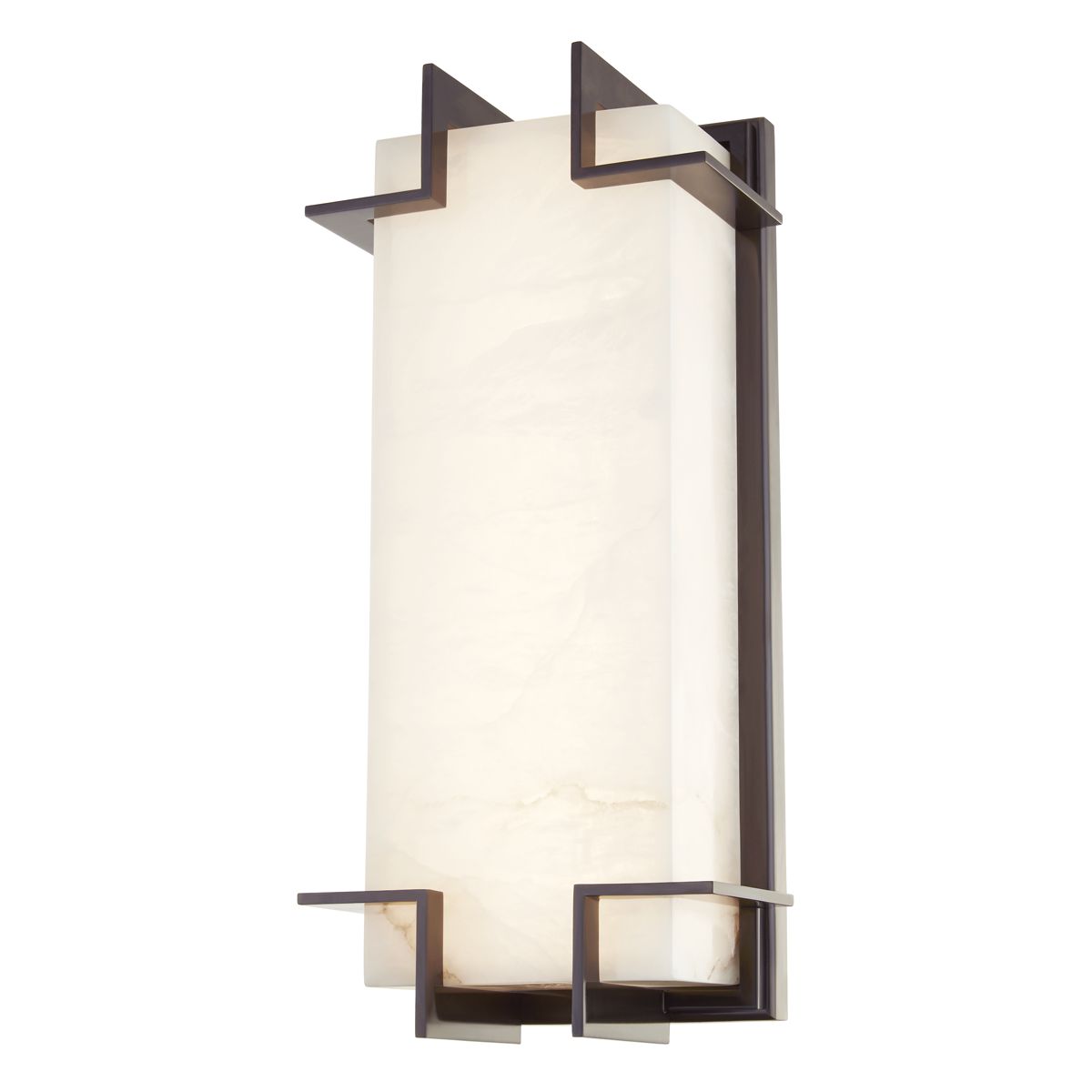 Delmar Sconce 9W 320 Lumens by Hudson Valley Lighting in Spanish Alabaster with Dimmable Function
