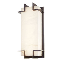 Delmar Sconce 9W 320 Lumens by Hudson Valley Lighting in Spanish Alabaster with Dimmable Function