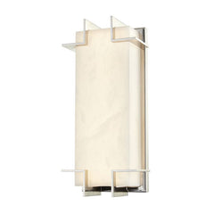 Delmar Sconce 9W 320 Lumens by Hudson Valley Lighting in Spanish Alabaster with Dimmable Function