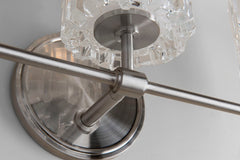 Hudson Valley Lighting Dexter 3-Light Vanity Light with Dimmable Feature and Unique Glass Shades
