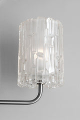 Hudson Valley Lighting Dexter 3-Light Vanity Light with Dimmable Feature and Unique Glass Shades