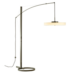 Hubbardton Forge Disq Arc LED Floor Lamp 234510, Adjustable Design, Multiple Finishes, Energy Efficient