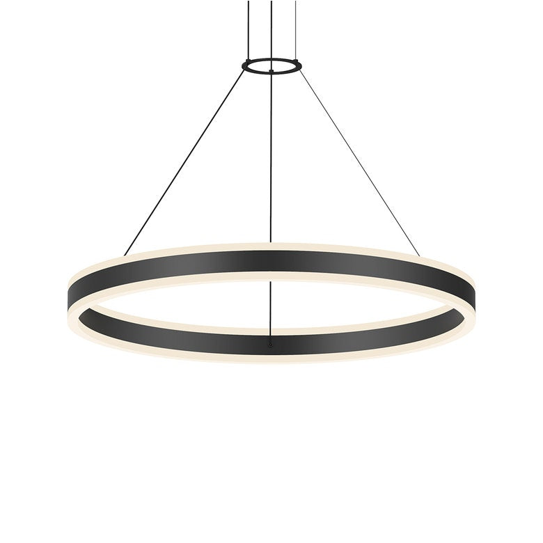 32-Inch Double Corona Ring Pendant Light by SONNEMAN - Dimmable LED, Energy Efficient, Sleek Design