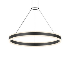 32-Inch Double Corona Ring Pendant Light by SONNEMAN - Dimmable LED, Energy Efficient, Sleek Design