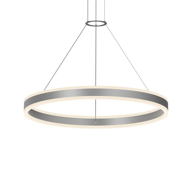 32-Inch Double Corona Ring Pendant Light by SONNEMAN - Dimmable LED, Energy Efficient, Sleek Design