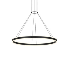 SONNEMAN Double Corona 48-Inch LED Ring Pendant Light, Dimmable, 6210 Lumens, Adjustable Height