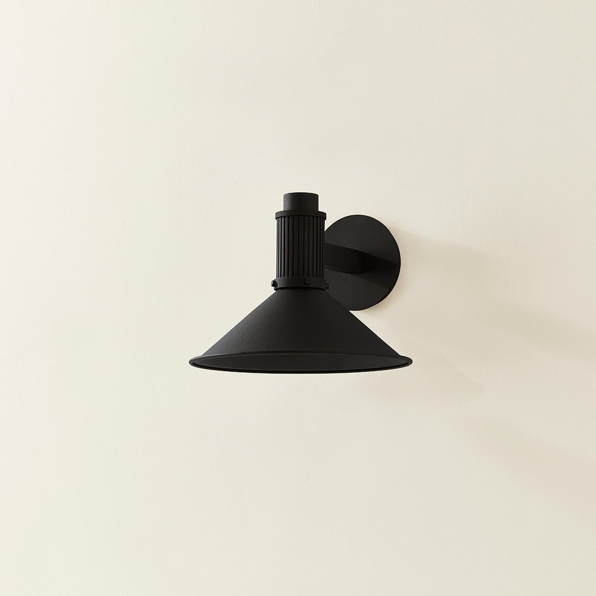 Elani Outdoor Wall Sconce By Troy Lighting, Energy Efficient, ETL Wet Rated, Textured Black Finish