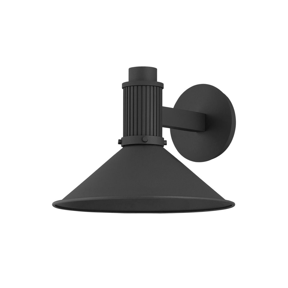 Elani Outdoor Wall Sconce By Troy Lighting, Energy Efficient, ETL Wet Rated, Textured Black Finish