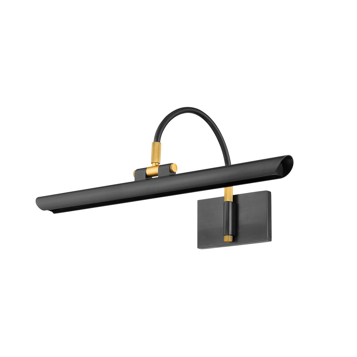 Mitzi Elowen 17.5" LED Picture Light With Dimmable Feature, 575 Lumens, Aged Brass/Bronze Finish