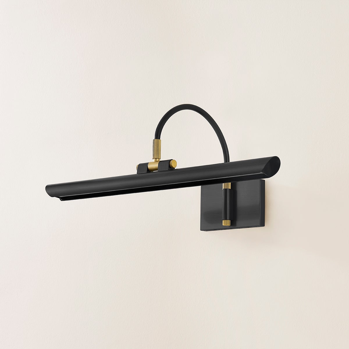 Mitzi Elowen 17.5" LED Picture Light With Dimmable Feature, 575 Lumens, Aged Brass/Bronze Finish