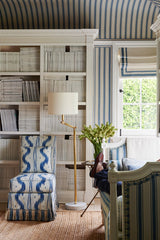 Essex Floor Lamp With Marble Base, Adjustable Swing-Arm, E26 Socket, Aged Brass or Polished Nickel Finish