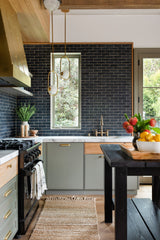 Everley Medium Pendant Light by Corbett Lighting, Vintage Brass Frame, Dimmable, Adjustable Height