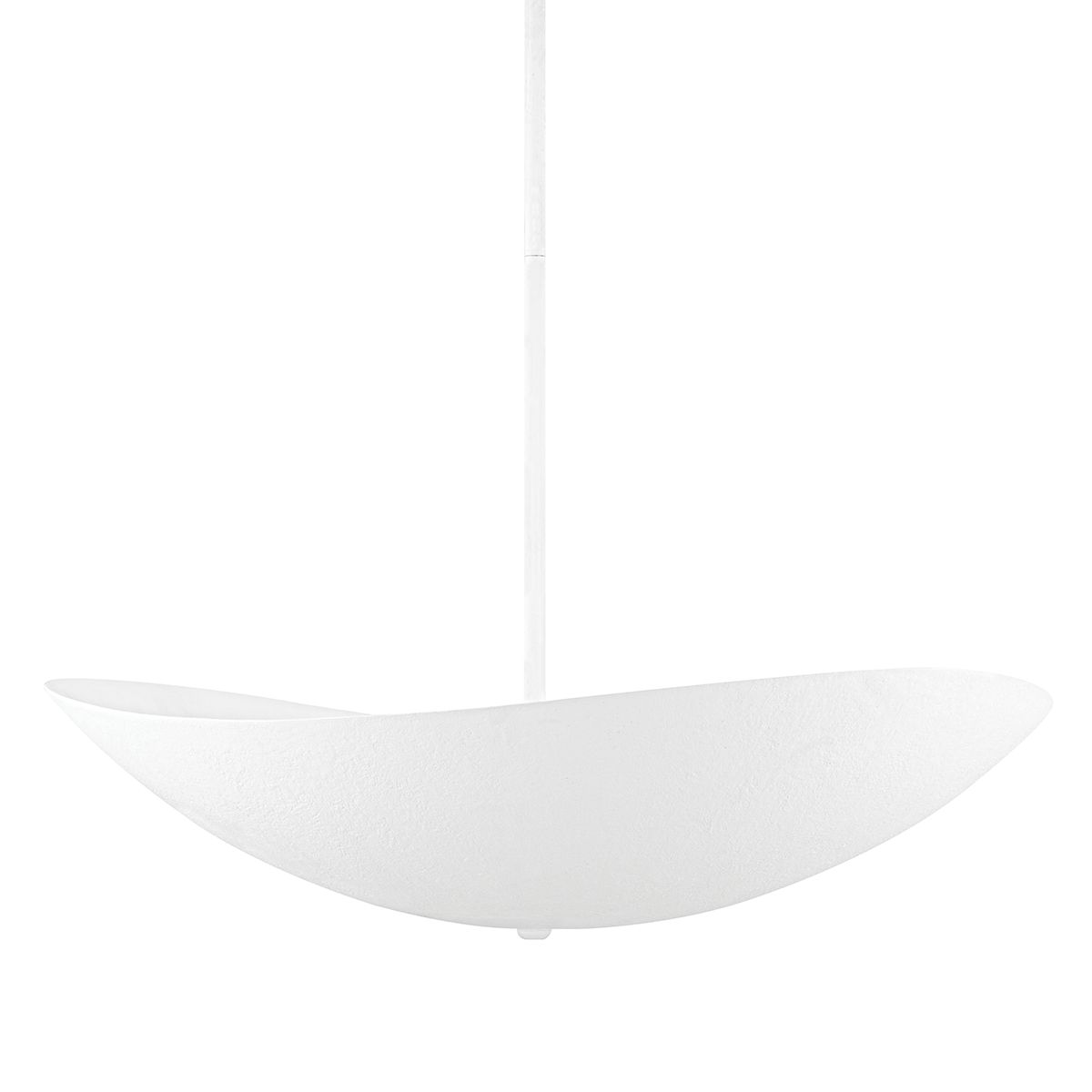 Fabius Large Pendant Light 6" H x 36" W by Hudson Valley Lighting - Elegant White Plaster Design