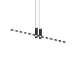 SONNEMAN Fino Duo Pendant Light, 7320 Lumens, Dimmable, 30W, Modern Design, 19.5" Height, 59.25" Length