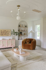 Flare Floor Lamp 53" Height by Hudson Valley Lighting, Dimmable, Aged Brass & Polished Nickel Finish