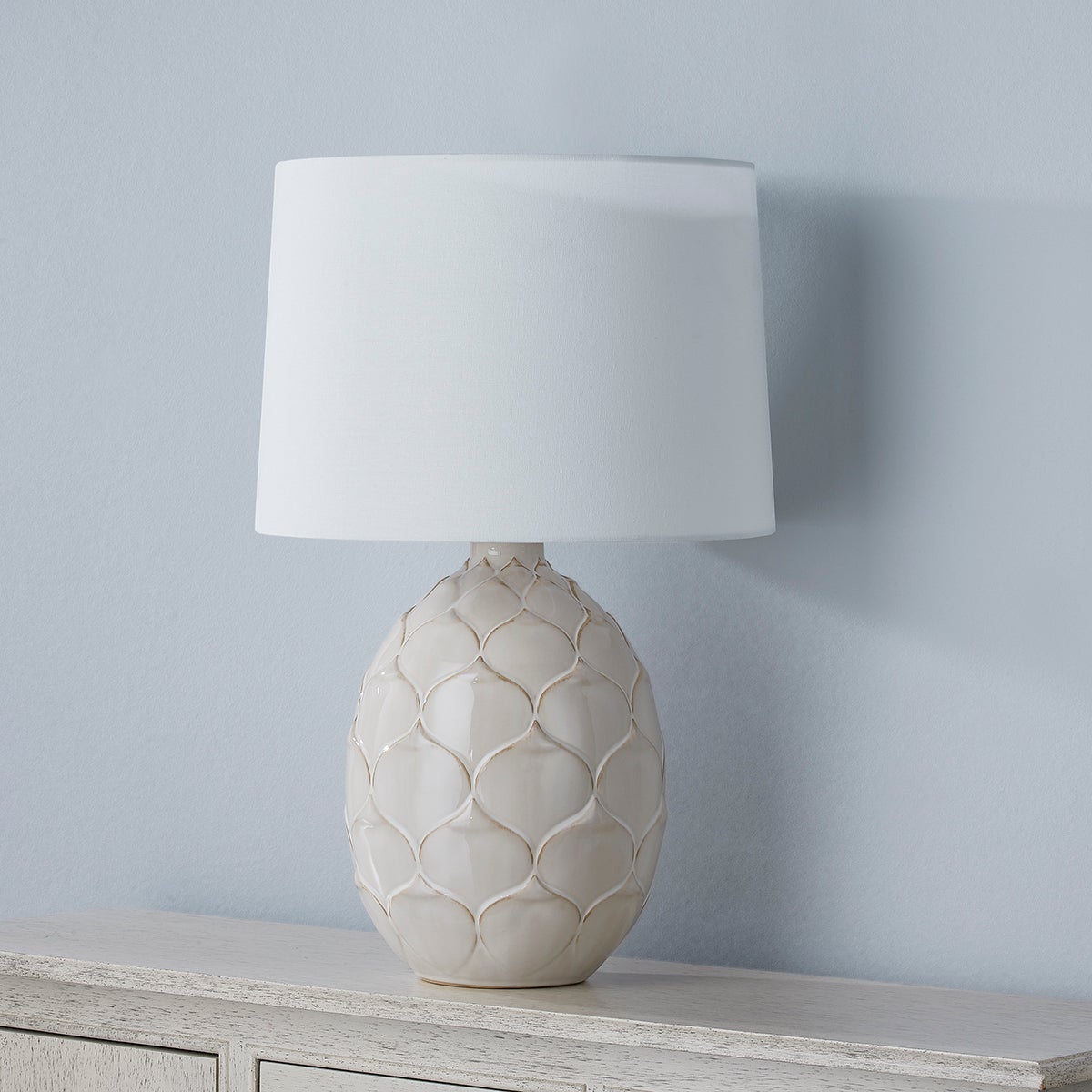 Gardena Table Lamp by Troy Lighting, Nature-Inspired Design, Dimmable Functionality, 23.25"H