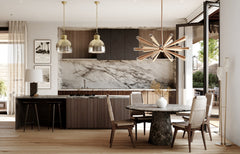 Geyser Floor Lamp 68" Tall By Troy Lighting - Dimmable, Opal Glass Shade, Patina Brass Finish