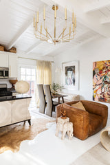 Gideon 10-Light Chandelier By Hudson Valley Lighting, Aged Brass Finish, Dimmable, Versatile Design