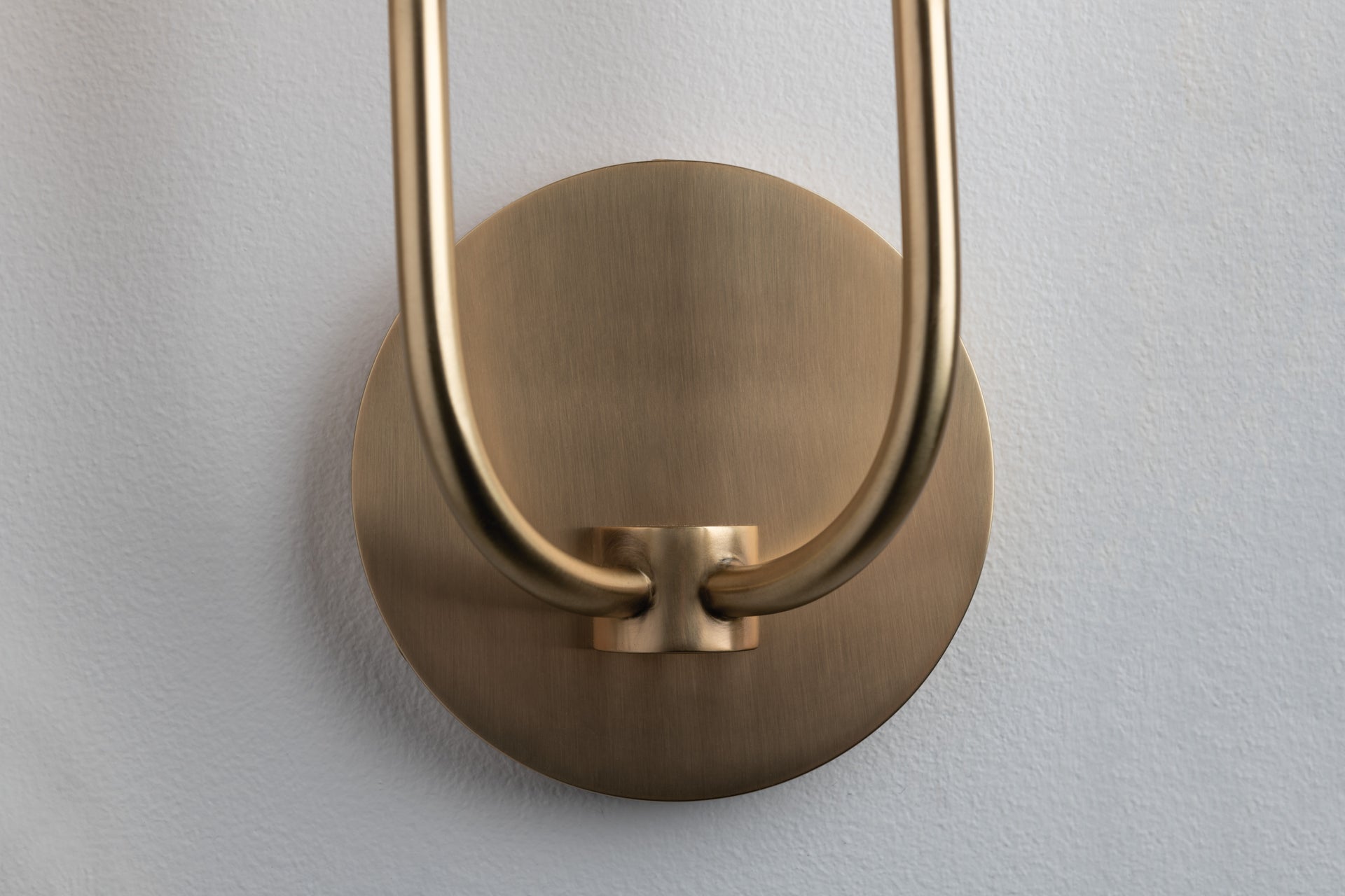 Gideon Sconce by Hudson Valley Lighting, Aged Brass, 2-Bulb, Dimmable, Suitable for Damp Areas