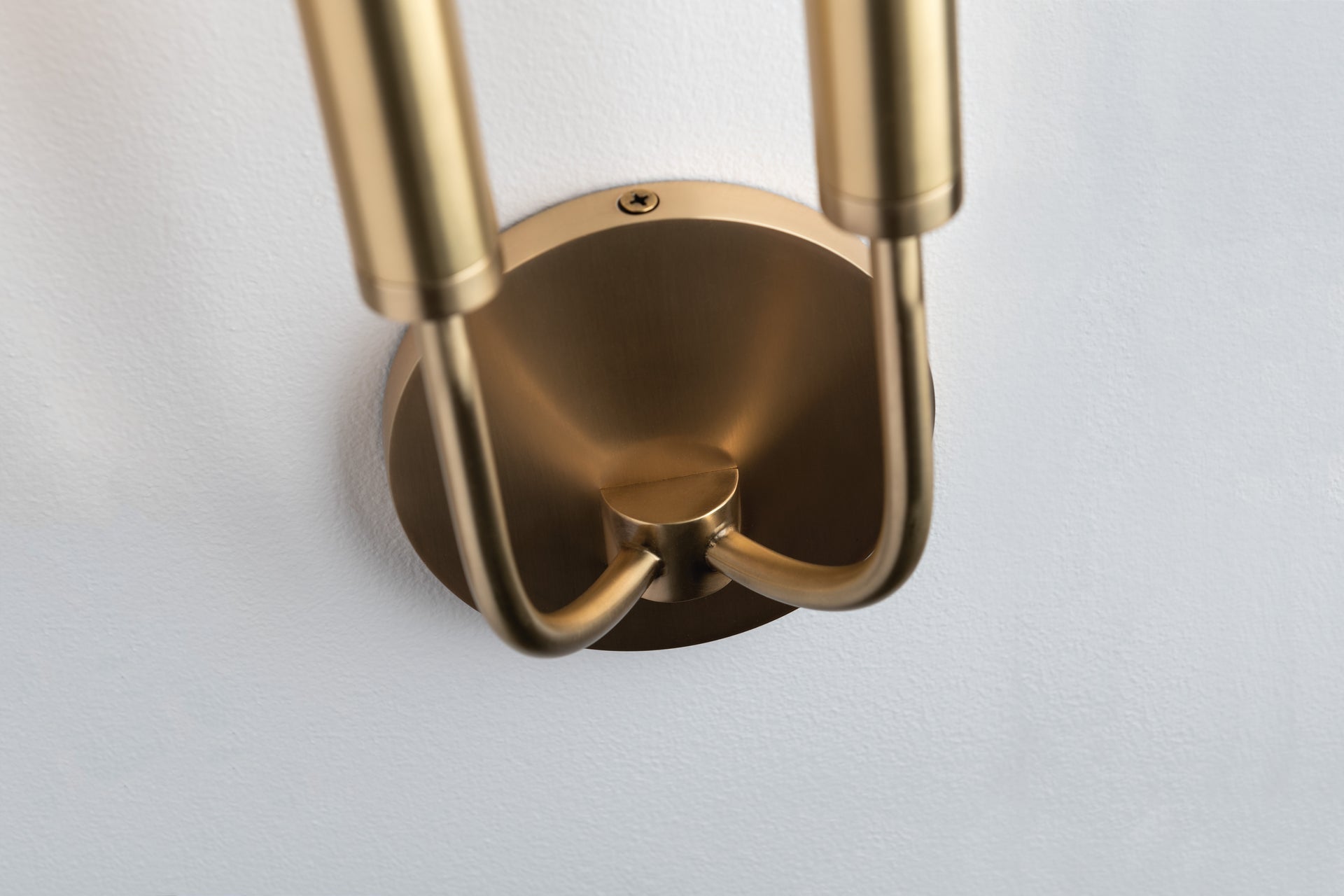 Gideon Sconce by Hudson Valley Lighting, Aged Brass, 2-Bulb, Dimmable, Suitable for Damp Areas