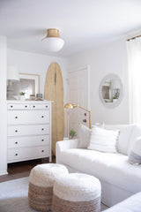 Girard 56" Dimmable Floor Lamp in Vintage Brass by Hudson Valley Lighting - Elegant Task Lighting