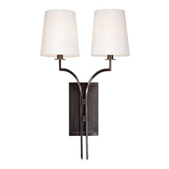Glenford 2-Light Sconce by Hudson Valley Lighting - Dimmable, Versatile Design, Various Finishes