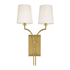 Glenford 2-Light Sconce by Hudson Valley Lighting - Dimmable, Versatile Design, Various Finishes