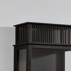 Gridley 2-Light Medium Outdoor Wall Sconce by Troy Lighting, Textured Black Finish, ETL Wet Rated