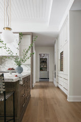Gunther Large Pendant Light by Hudson Valley Lighting, Modern Opal Glass Shade, 22.5"-79.5" Adjustable Height
