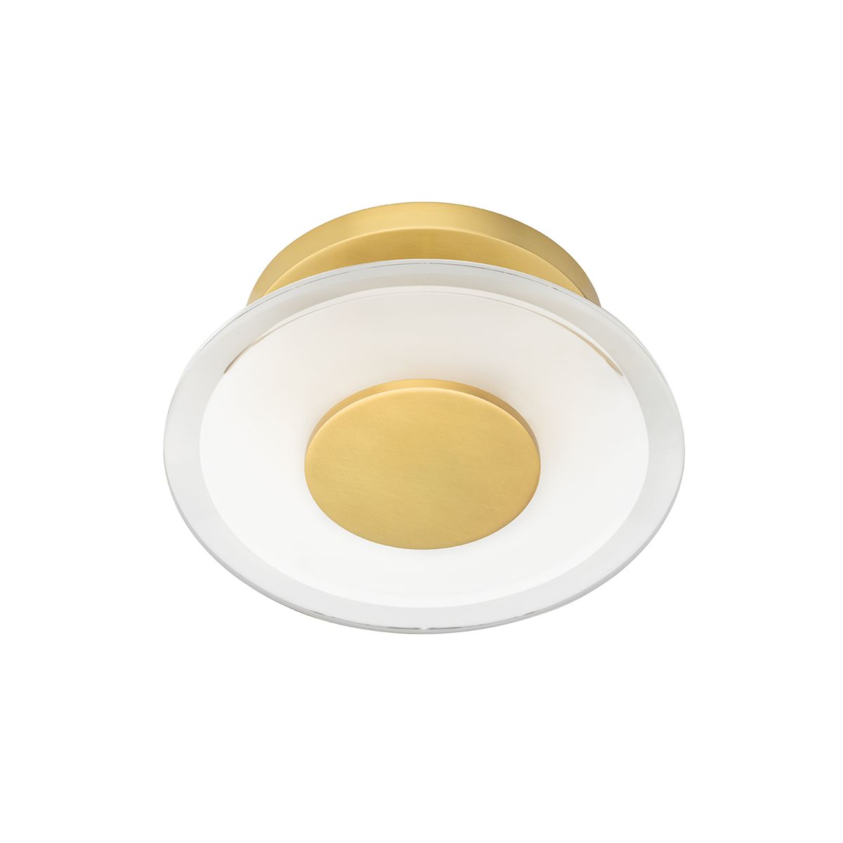 Guthrie Sconce 9 Inch Width by Hudson Valley Lighting, Dimmable Aged Brass & Frosted Glass, 590 Lumens