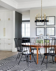Hudson Valley Lighting Abrams 10-Light Chandelier - Dimmable Aged Brass, Minimalist Design, Adjustable Height