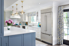 Hudson Valley Lighting 1817 Hagen Large Pendant Light with Clear Genie Shade, Dimmable, 60W E26 Base