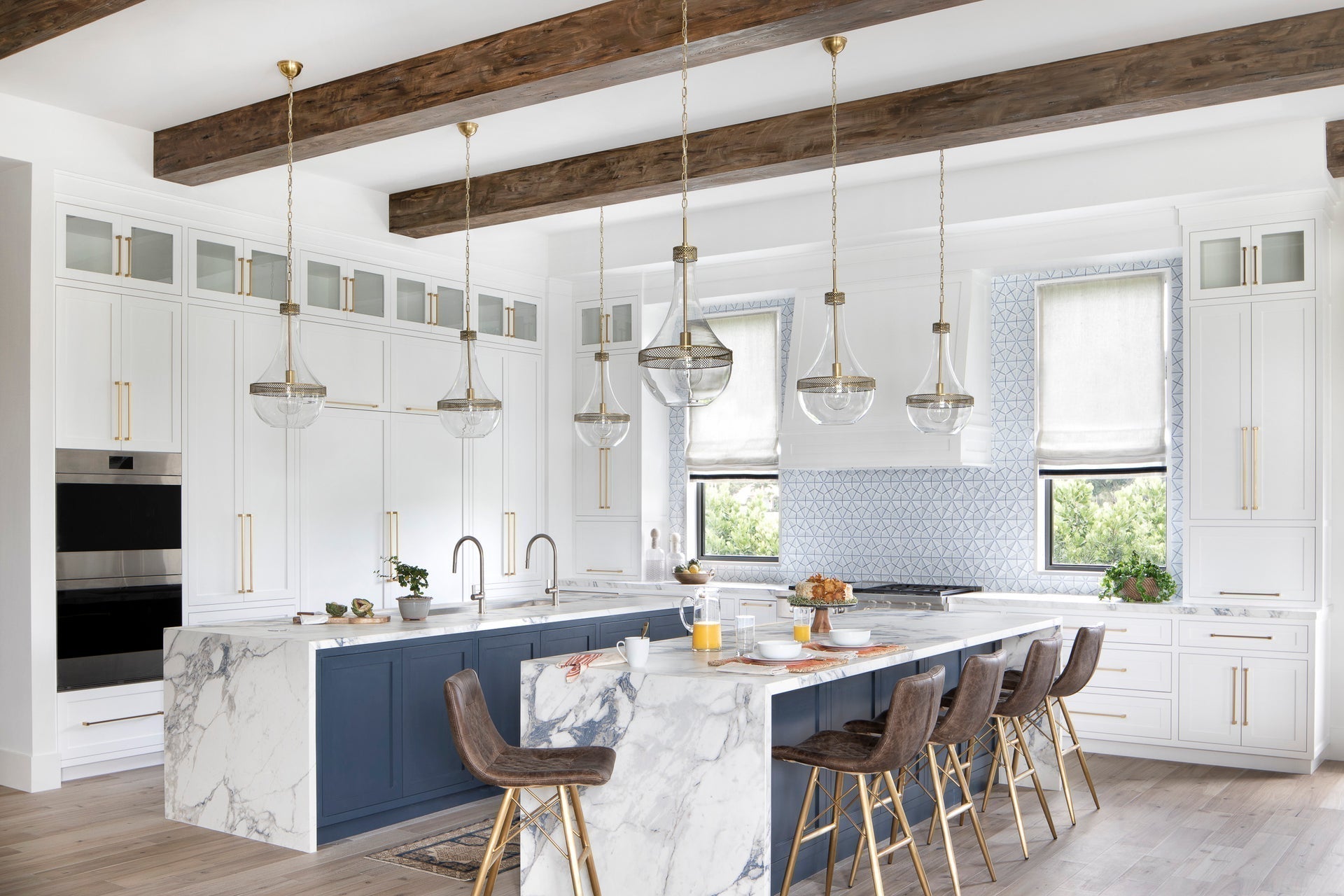Hudson Valley Lighting Medium Hagen Pendant 1814, Aged Old Bronze, Opal Glass Shade, Adjustable Height