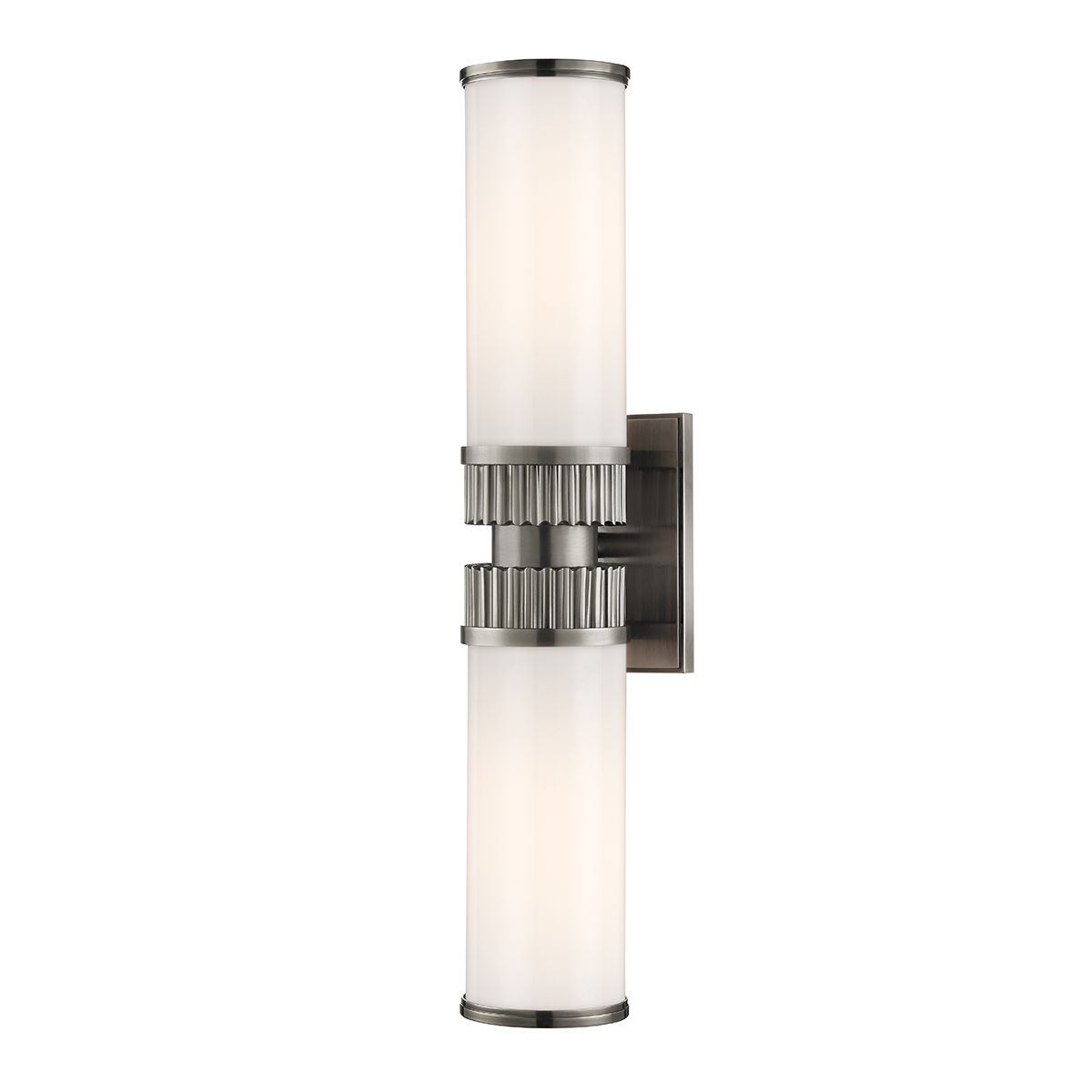 Harper Vanity Light 2-Light Fixture by Hudson Valley Lighting in Aged Brass, Antique Nickel, Polished Nickel
