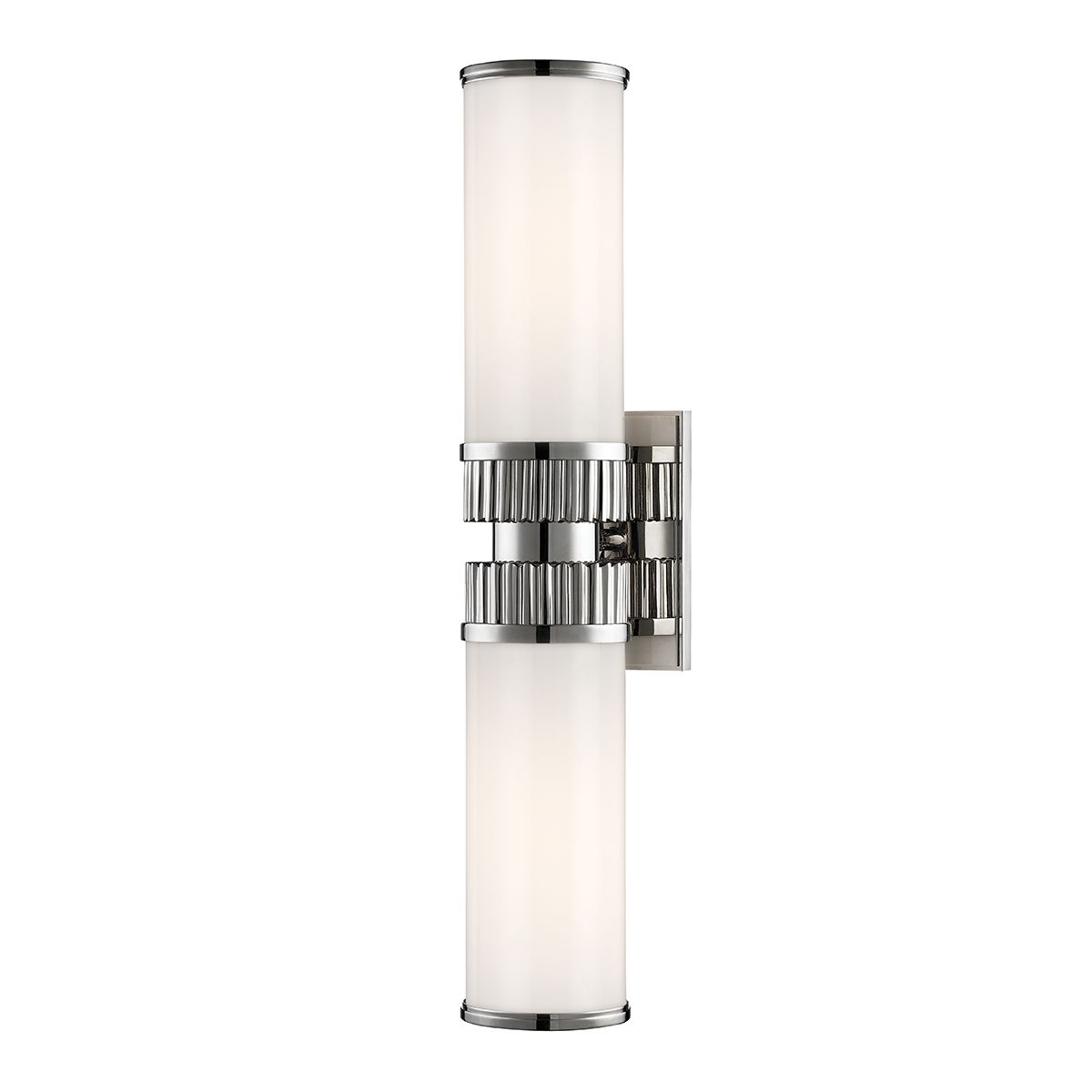 Harper Vanity Light 2-Light Fixture by Hudson Valley Lighting in Aged Brass, Antique Nickel, Polished Nickel