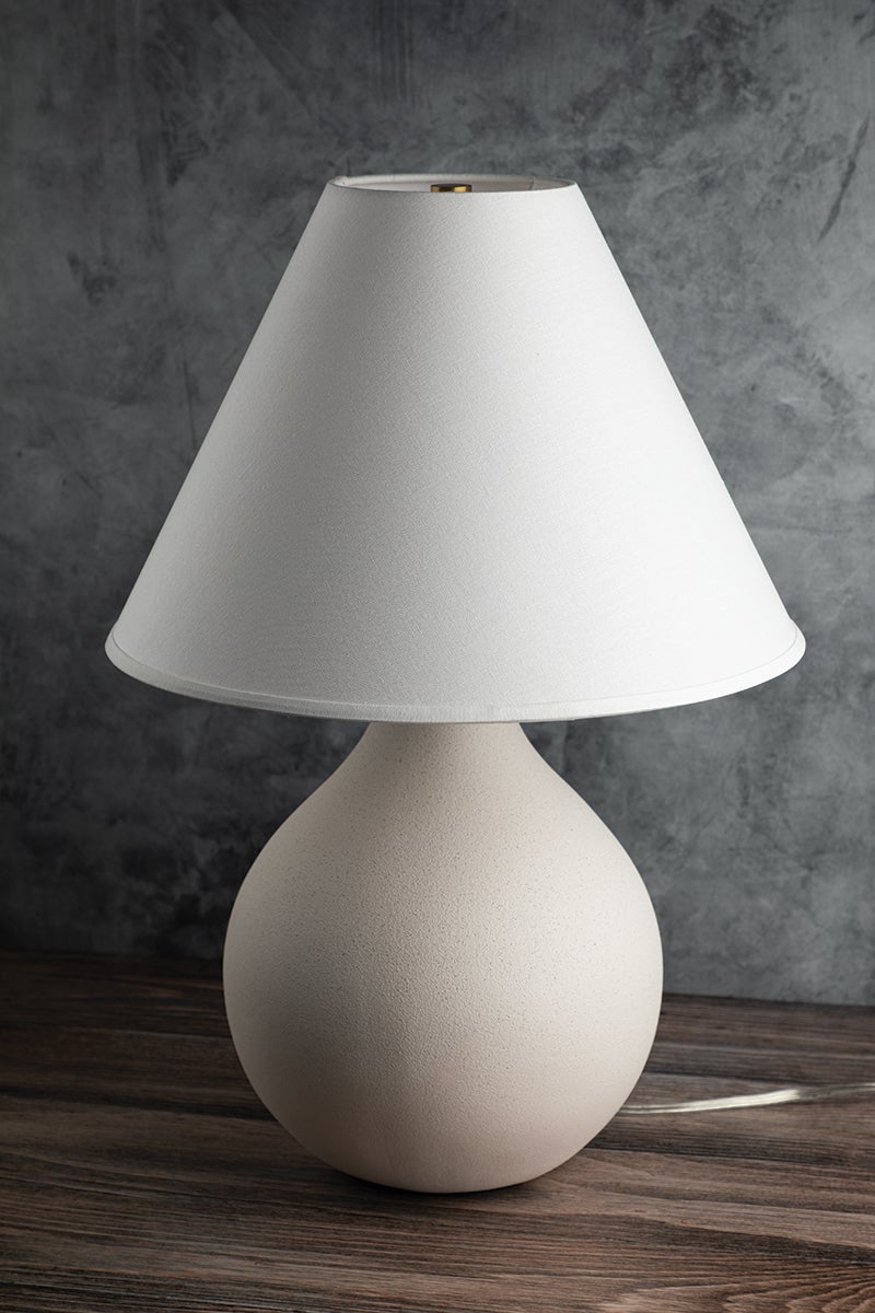 Helena Table Lamp by Mitzi - 25" Tall, Aged Brass & Matte White, Dimmable, Elegant Design