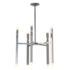 Helix 10-Light Pendant by Hubbardton Forge, 25.9" Diameter, Dimmable, Multiple Finishes