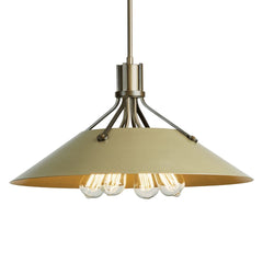 Hubbardton Forge Henry Pendant Light Fixture With 4 Bulb Capacity, Artisan Craftsmanship, & Adjustable Height