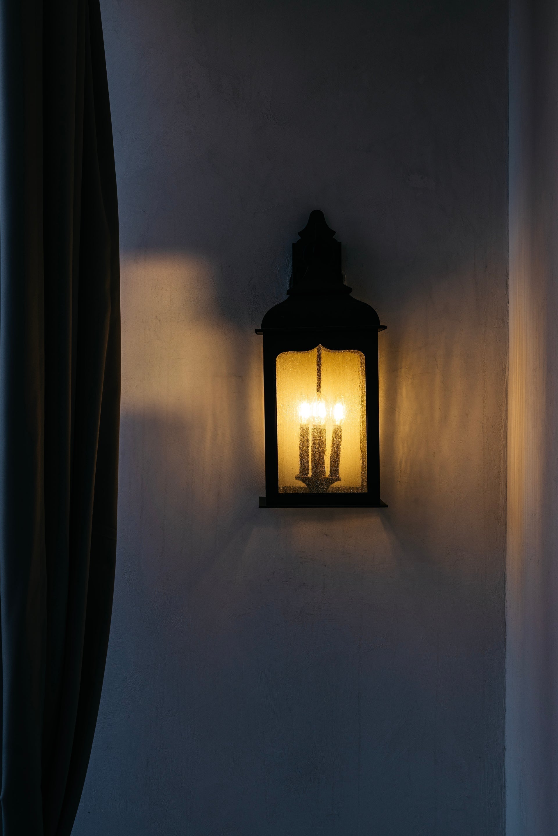 Henry Street X-Large Outdoor Wall Sconce 26.75" by Troy Lighting with Dimmable Functionality and Textured Bronze Finish