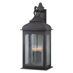 Henry Street X-Large Outdoor Wall Sconce 26.75" by Troy Lighting with Dimmable Functionality and Textured Bronze Finish
