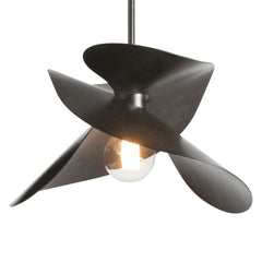 Hibiscus 15" Handcrafted Pendant by Hubbardton Forge - Unique Floral Design, Dimmable Lighting Options