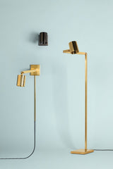Highgrove Floor Lamp 54.25" Aged Brass Finish Dimmable Design by Hudson Valley Lighting