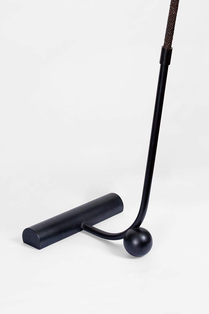 Holliston 64-Inch Floor Lamp by Troy Lighting, Dimmable, Modern Forged Iron Design with White Linen Shade