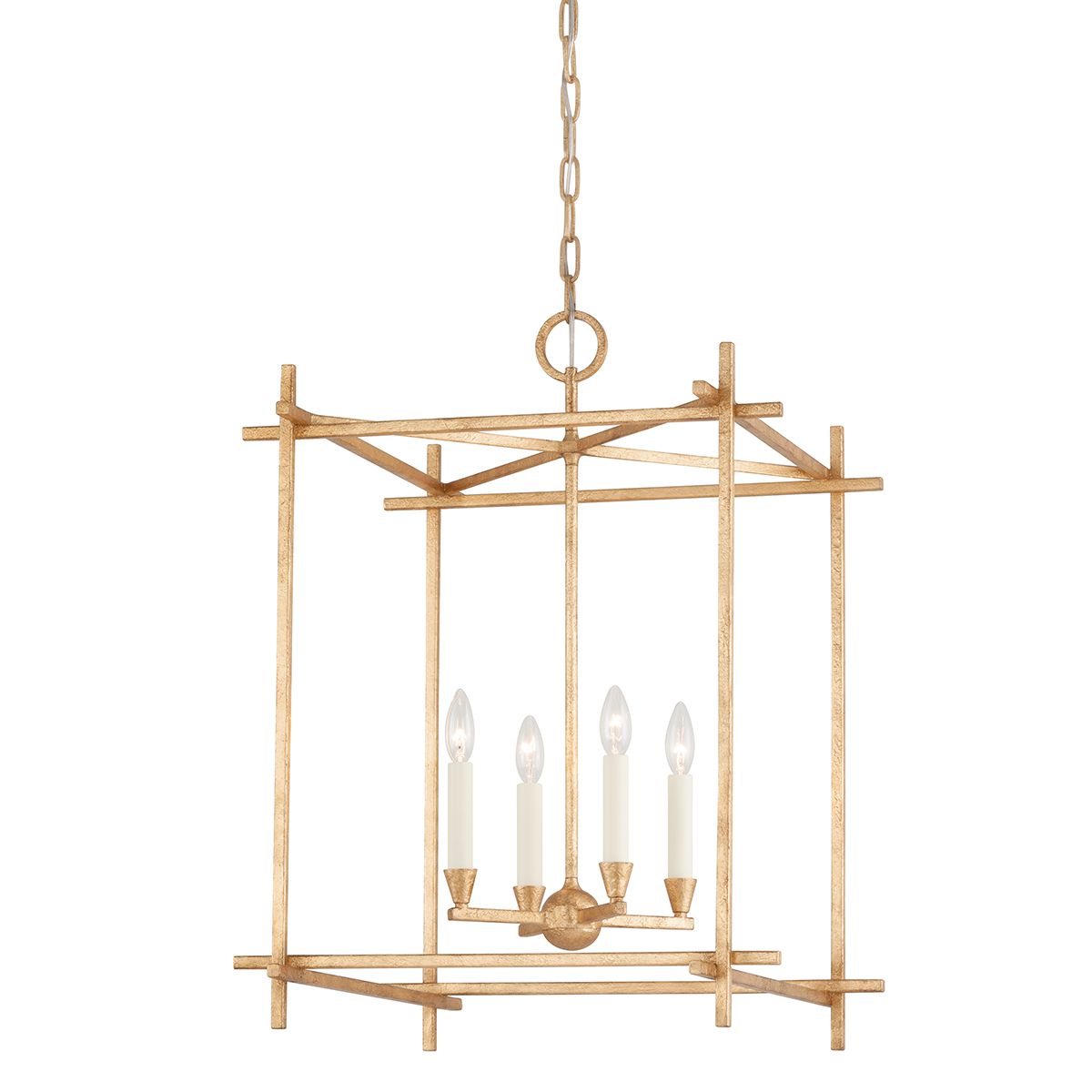 Troy Lighting Huck Medium Lantern - Vintage Gold Leaf, Part Number .
